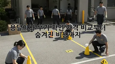 용달이사 후기 확인: 가격 비교부터 숨겨진 비용까지!